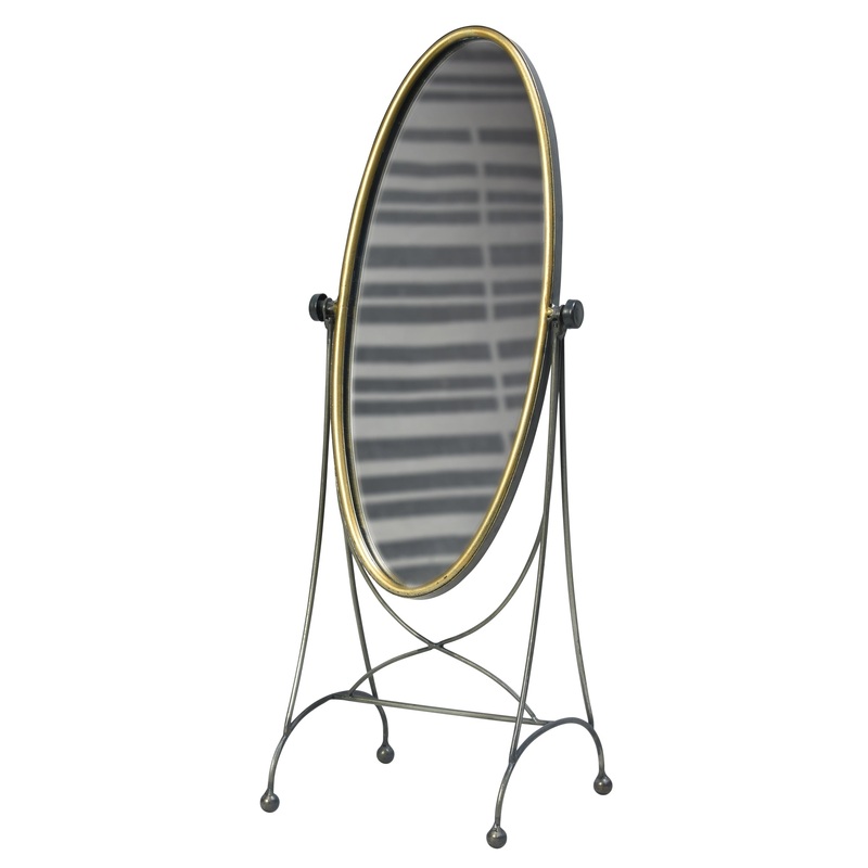 Archer Vanity Mirror, Oval By HomArt