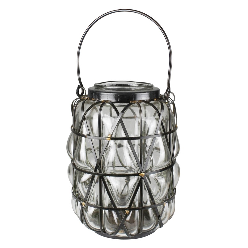 Atlantic Lantern, Glass - Small Set Of 2 By HomArt