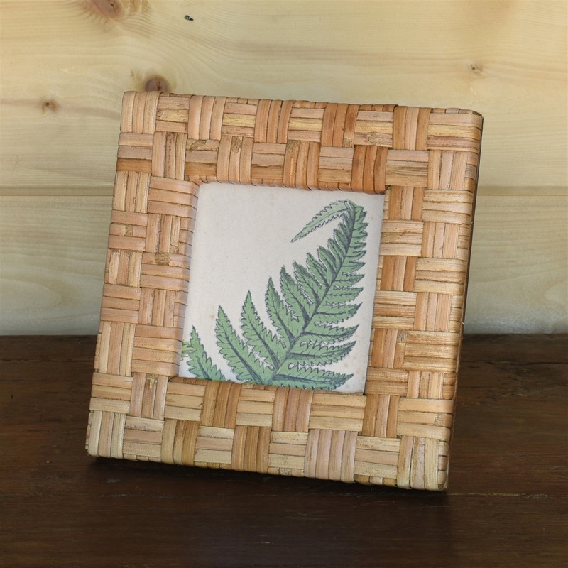 Cayman Frame, Rattan - 4x4 - Natural Set Of 2 By HomArt