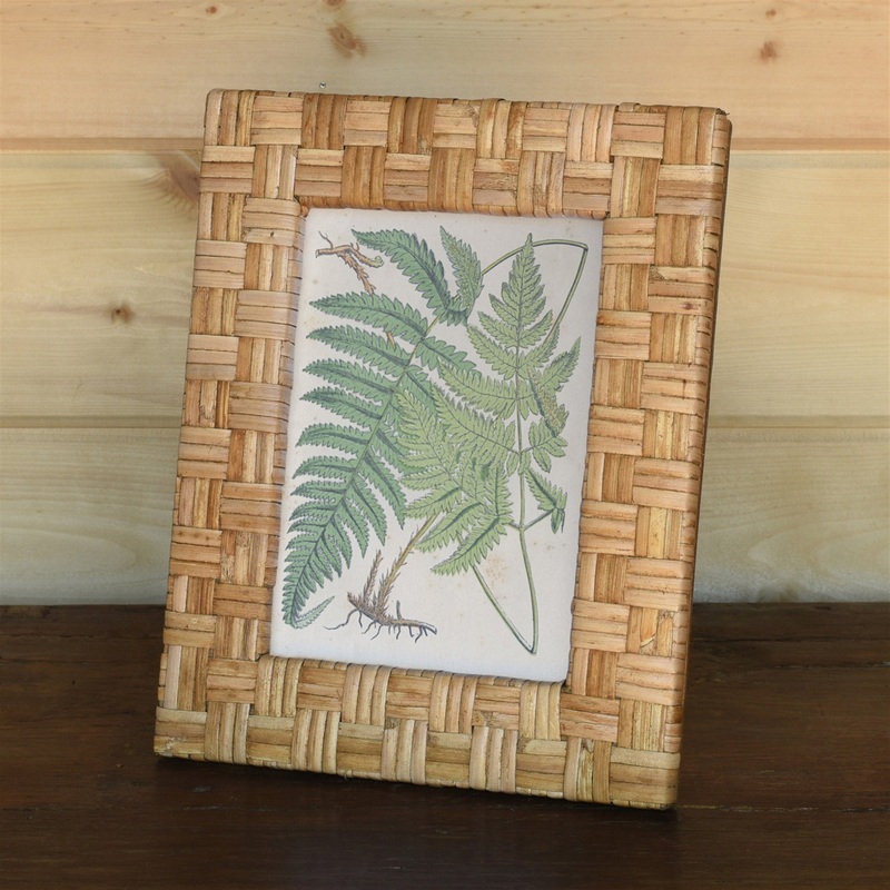 Cayman Frame, Rattan - 5x7 - Natural Set Of 2 By HomArt