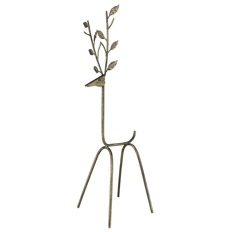 Deer, Metal Set Of 2 By HomArt