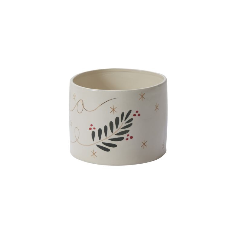 Falala Pot 9" x  7" By Accent Decor