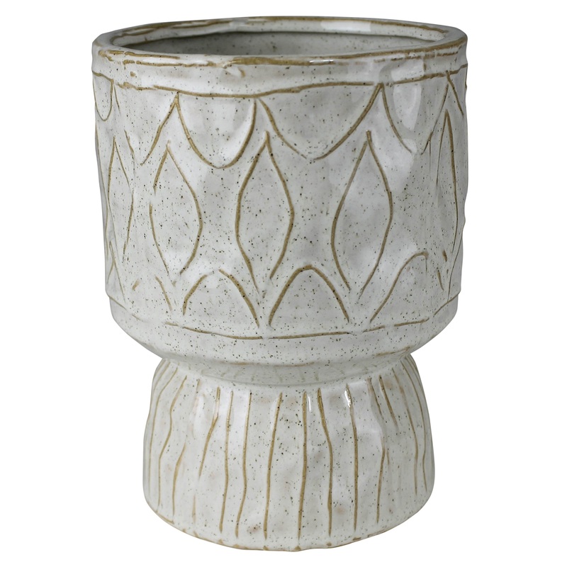 Farallon Vase, Ceramic - Large Set Of 2 By HomArt