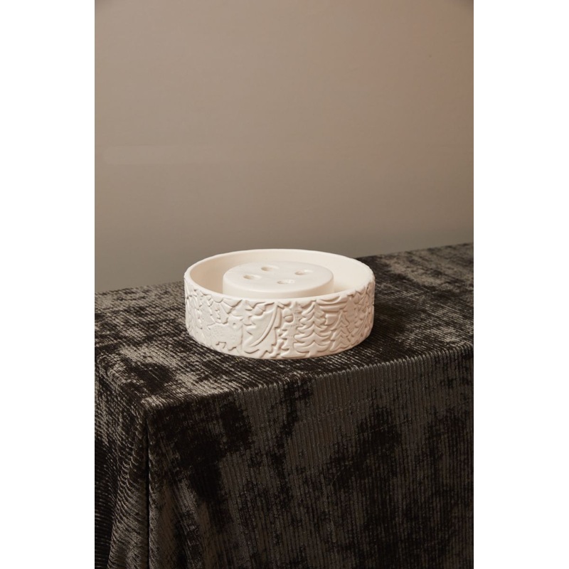 Gingersnap Advent Bowl 10.25"  x 3.25" By Accent Decor