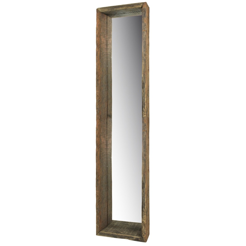 Ingram Mirror, ReclaiMedium Wood - Long By HomArt