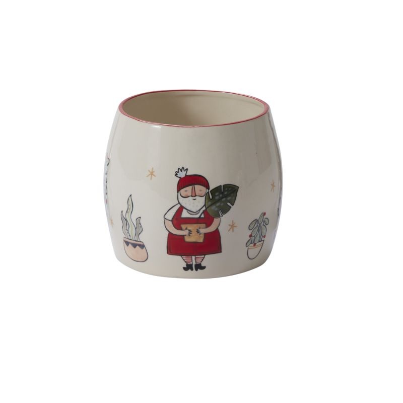 Planta Pot 8" x  6.75" By Accent Decor