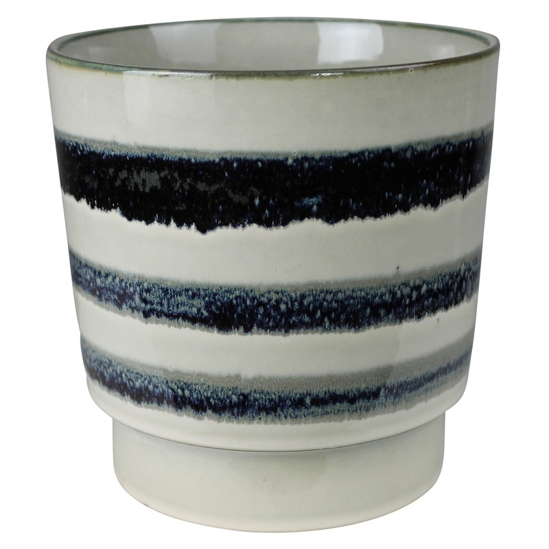 Toku Cachepot, Ceramic - Large Set Of 2 By HomArt