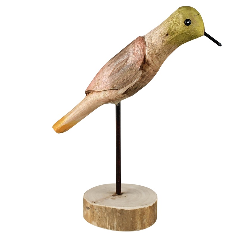 Wood Parakeets, Set/3 By HomArt
