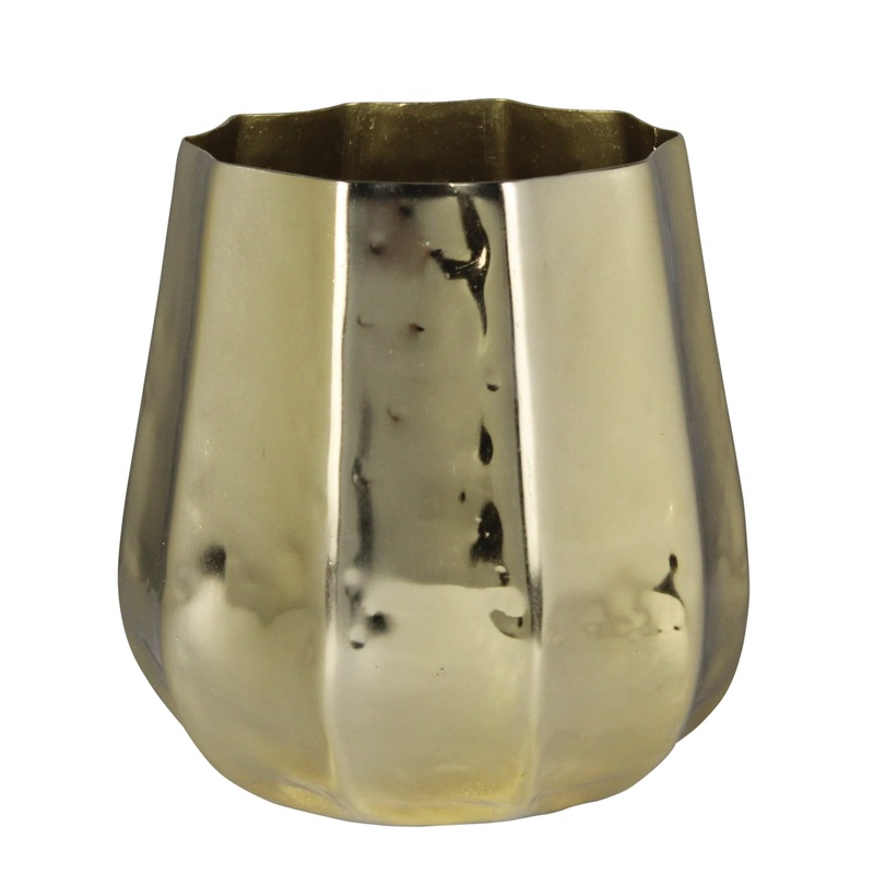 Constance Vase, Brass - Small Set Of 2 By HomArt