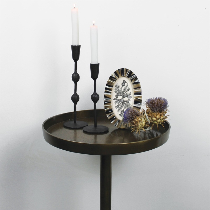 Fulton Side Table, Brass By HomArt