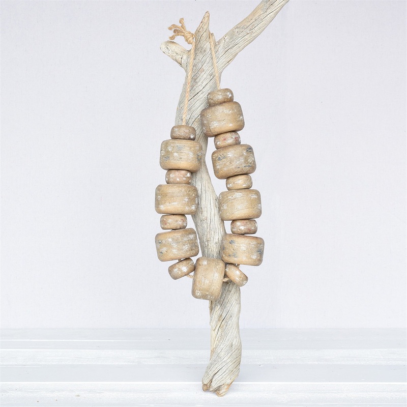 Kelso Oversized Wood Beads By HomArt