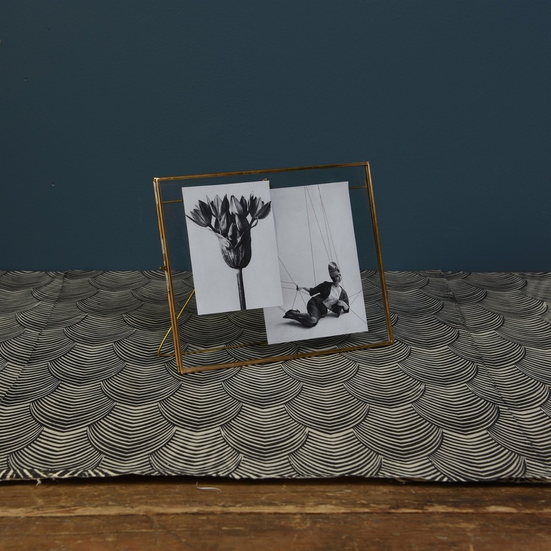 Monroe Easel Frame - Horizontal - Brass Set Of 2 By HomArt