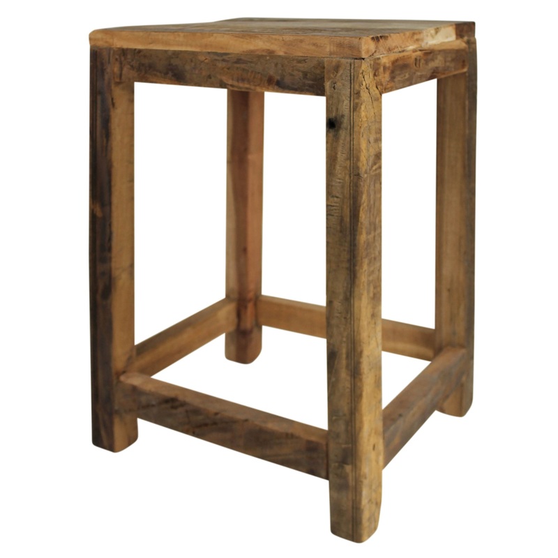 Morro Side Table, Wood By HomArt