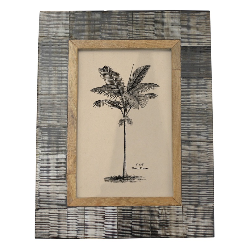 Picture Frame, Chiseled Horn - 4x6 Set Of 2 By HomArt