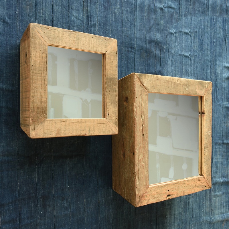 Remington Mirror, ReclaiMedium Wood - Small By HomArt