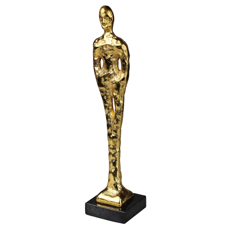 Statue, Gold - Small Set Of 2 By HomArt