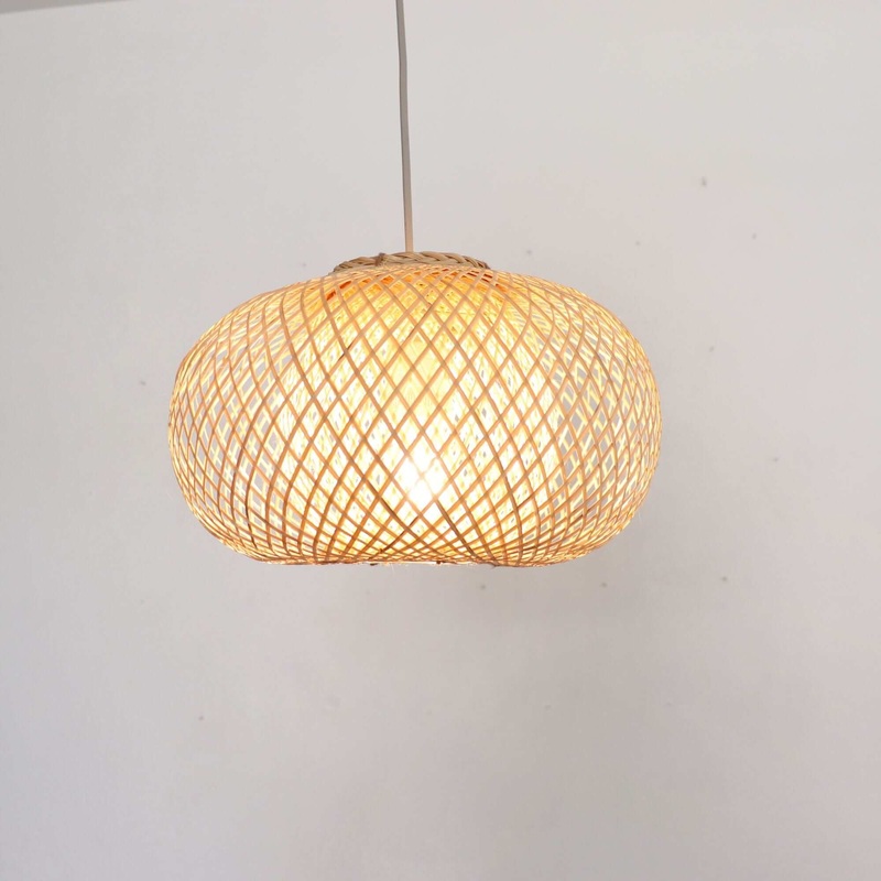 A Wa - Bamboo Pendant Light By Thaihome