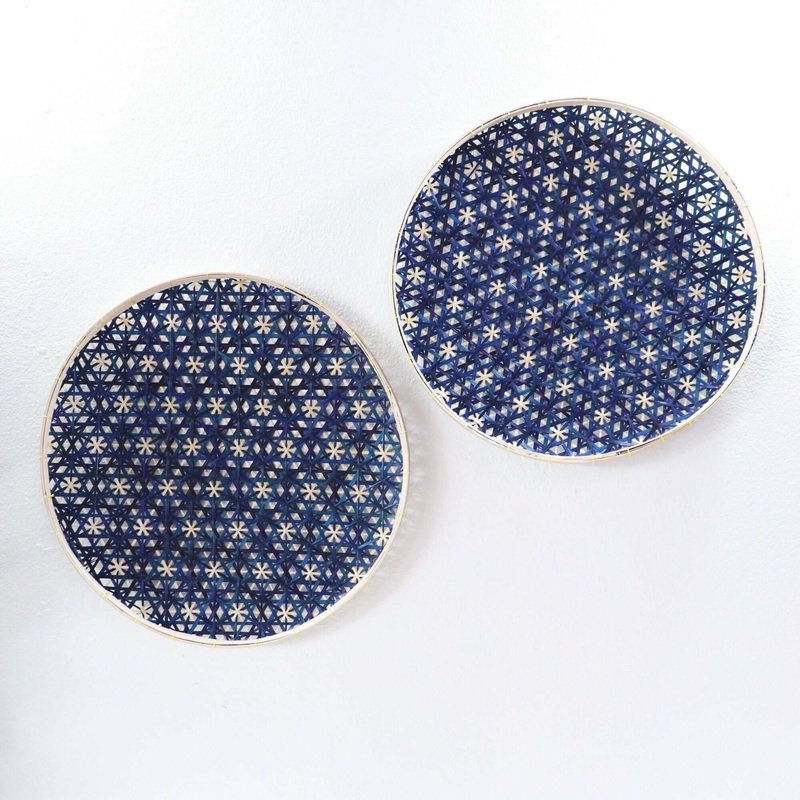 Cha Nut - Wall Hanging Art Decor Set Of 2 By Thaihome