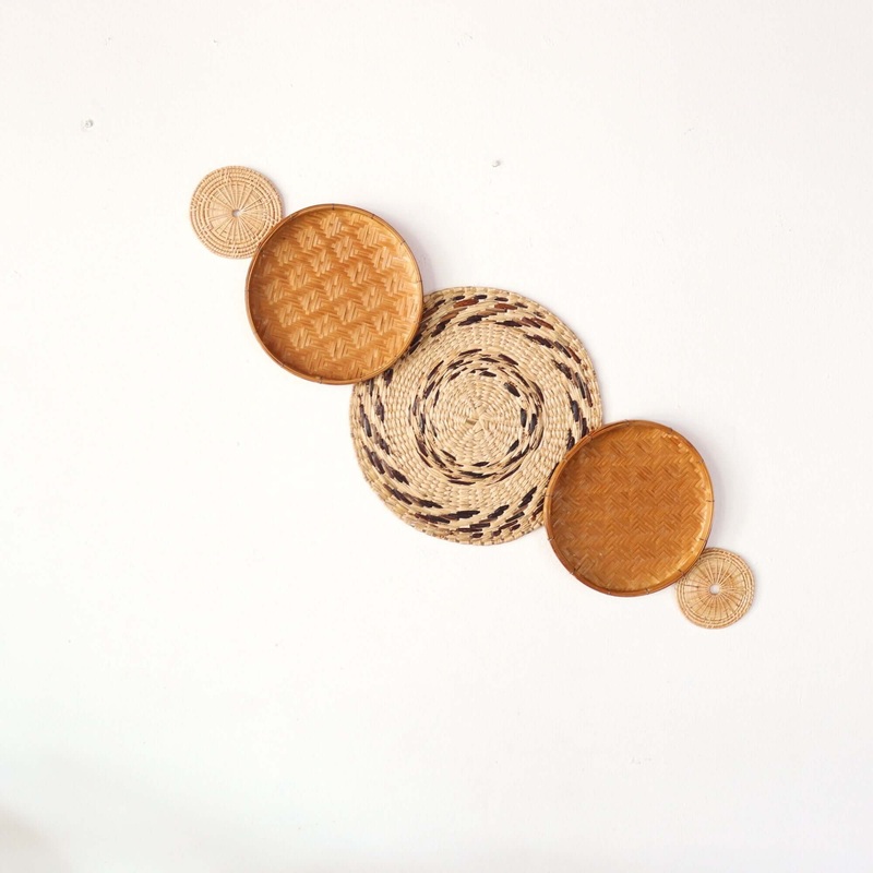 Chania - Wall Hanging Set By Thaihome