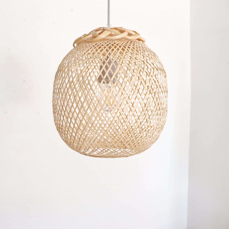 Dara - Bamboo Pedant Light By Thaihome