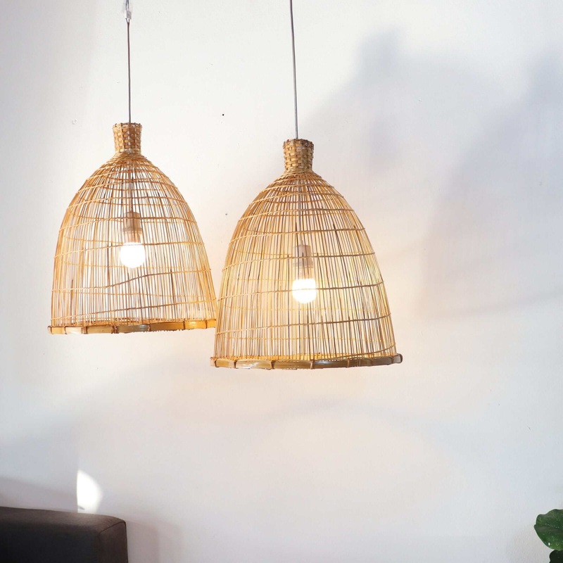 Darin - Bamboo Pendant Light (48-54Cm) By Thaihome