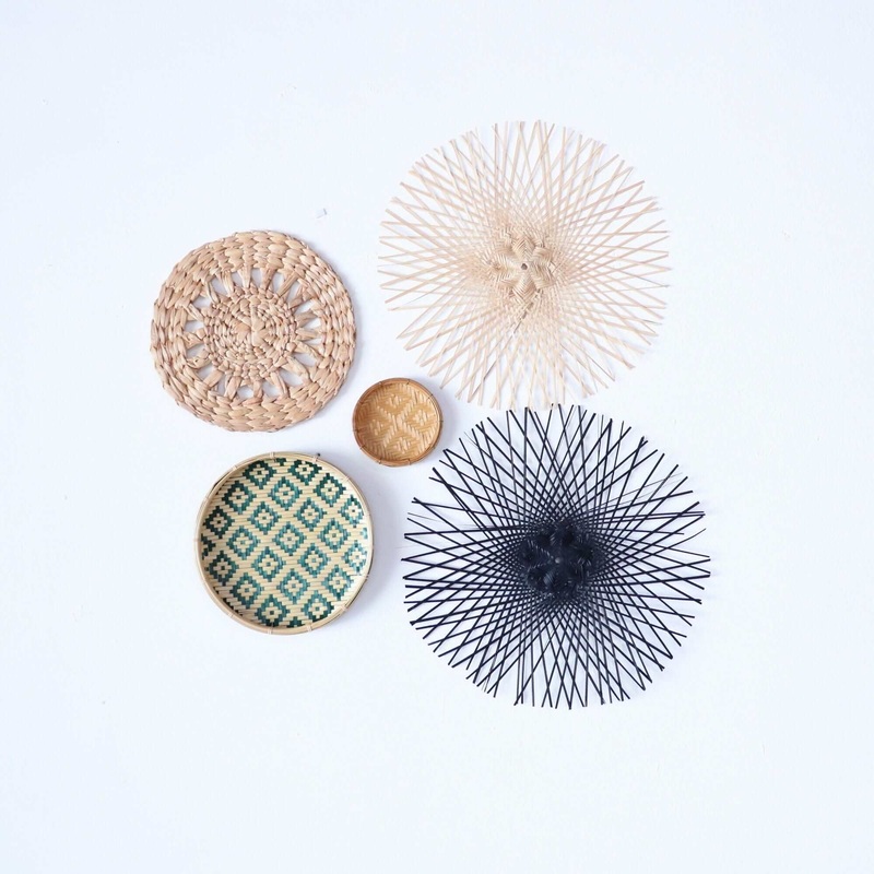 Ka Nok Nuch -  Wall Hanging  Decor (Set Of 5) By Thaihome