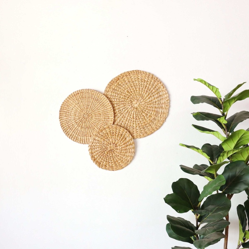 Kan Nat Tha - Wall Hanging DeCor Set Of 3 By Thaihome