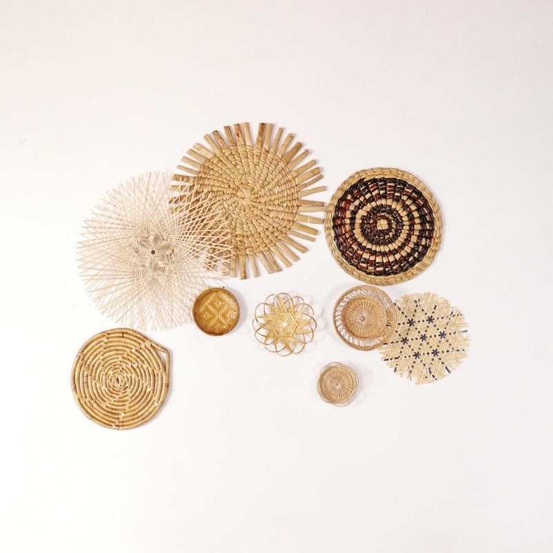 Kang Wan - Wall Hanging DeCor (Set Of 9) By Thaihome