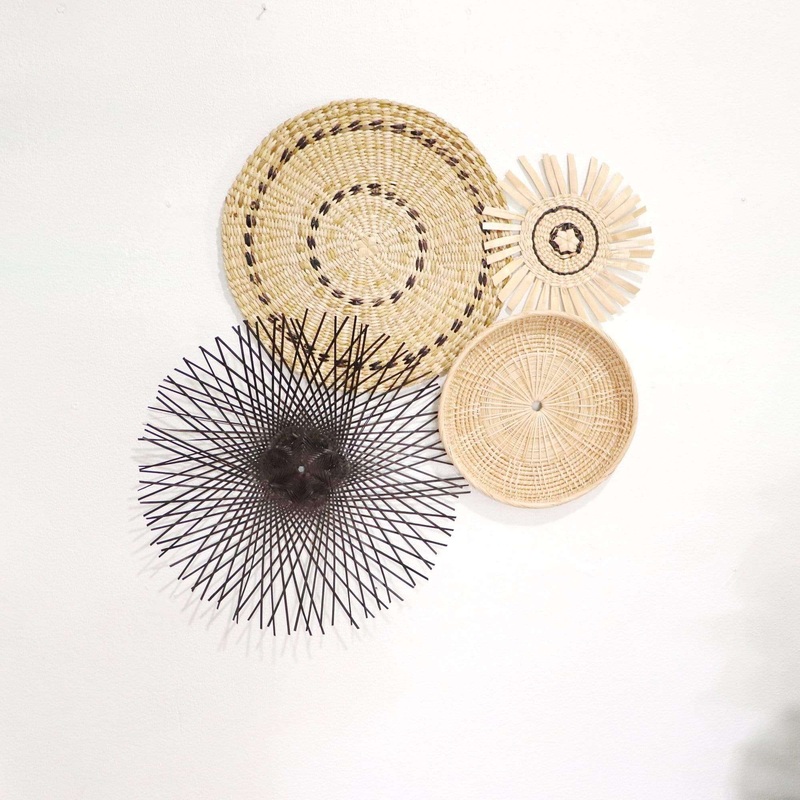 Kun Cha Na - Wall Hanging DeCor (Set Of 4) By Thaihome