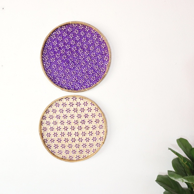 Nat Ta Nid - Wall Hanging Decor Set Of 2 By Thaihome