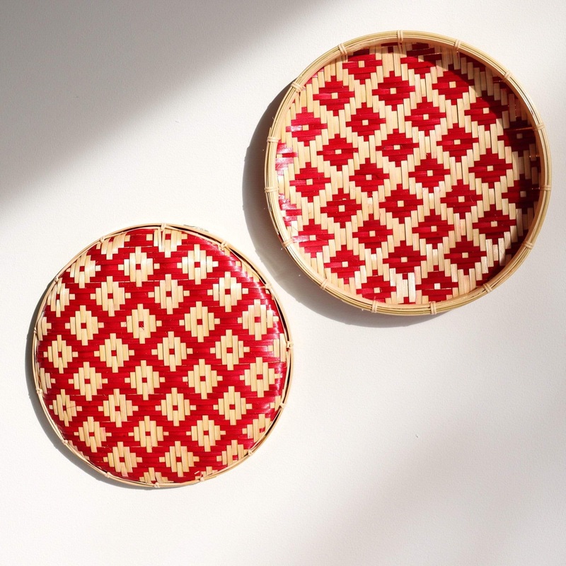 Nit Tha - Wall Hanging DeCor Set Of 2 By Thaihome