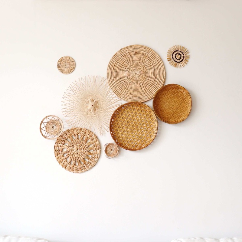 Non Ti Wat - Wall Hanging Art DeCor (Set Of 9) By Thaihome