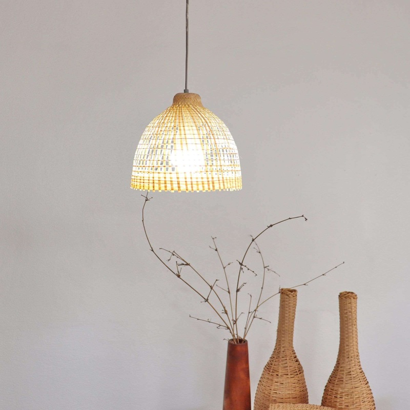 Sama - Bamboo Pendant Light Shade By Thaihome
