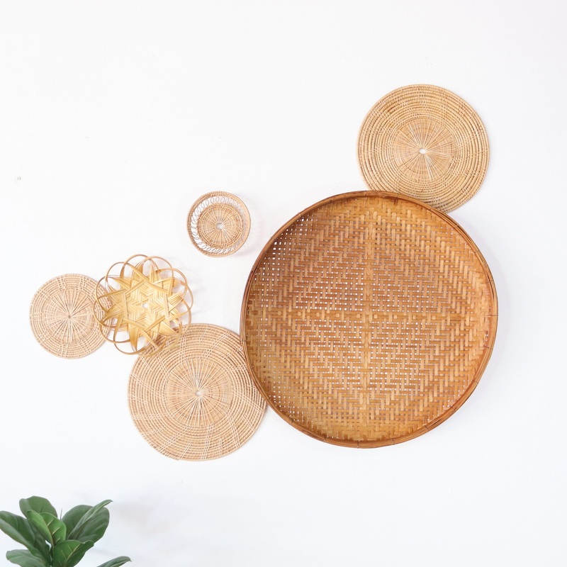 Sopa - Wall Hanging Decor Set Of 6 By Thaihome