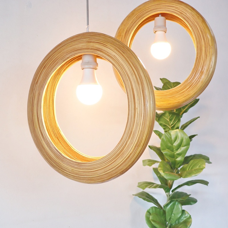 Taywika - Bamboo Pendant Light Shade By Thaihome