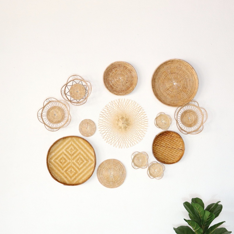 Ti Sa Ta - Wall Hanging DeCor Set Of 13 By Thaihome