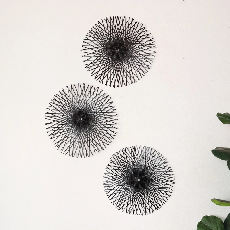 Travis - Wall Hangings (Set Of 3) By Thaihome