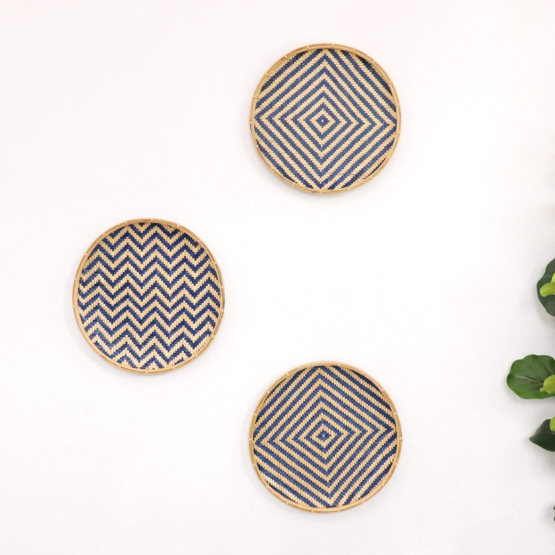 Ya Nin - Boho Wall Hanging DeCor (Set Of 3) By Thaihome
