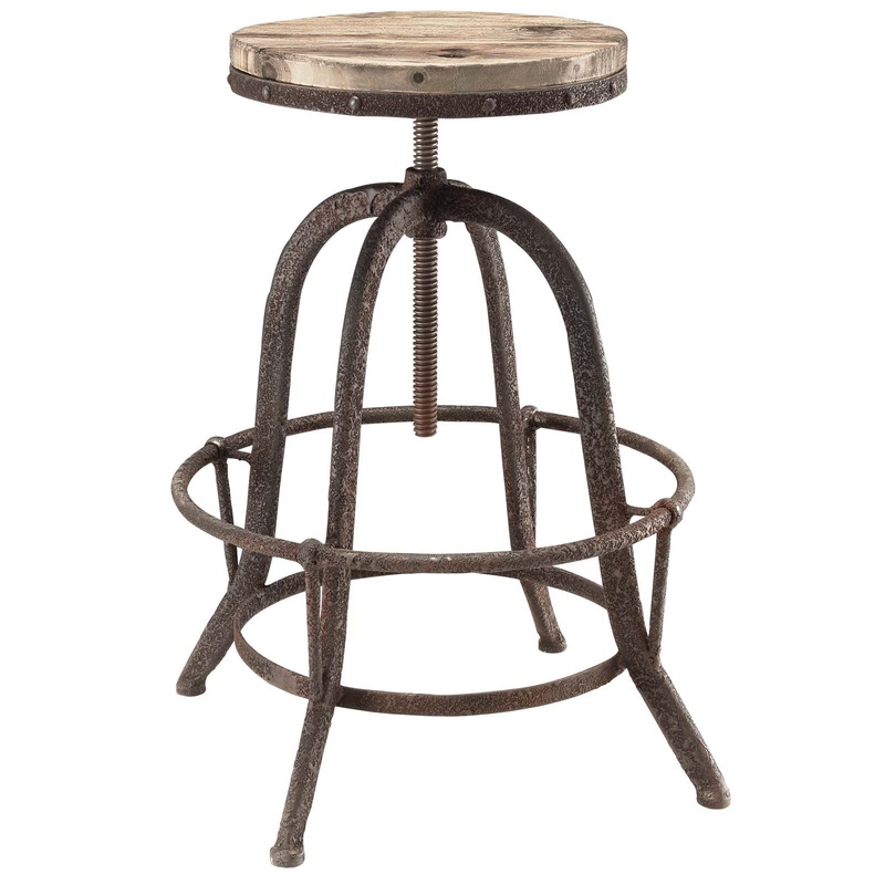 Modway Collect Wood Top Bar Stool - EEI-1208