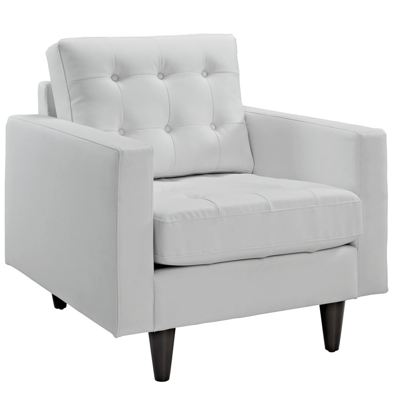 Modway Empress Leather Armchair - EEI-1012