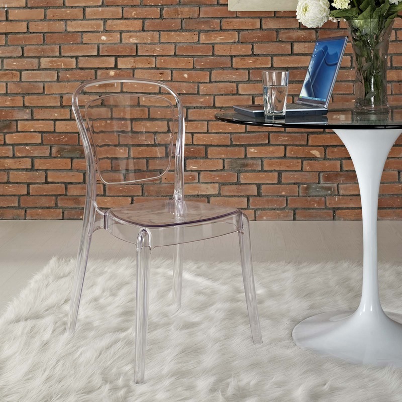 Modway Entreat Dining Side Chair - Clear - EEI-1070