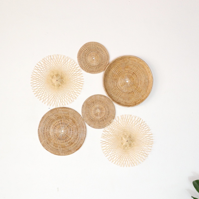 Nun Na Rin - Wall Hanging Art Decor Set By Thaihome