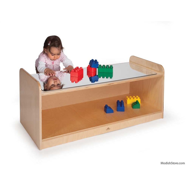 Whitney Brothers Play Table With Mirror Top