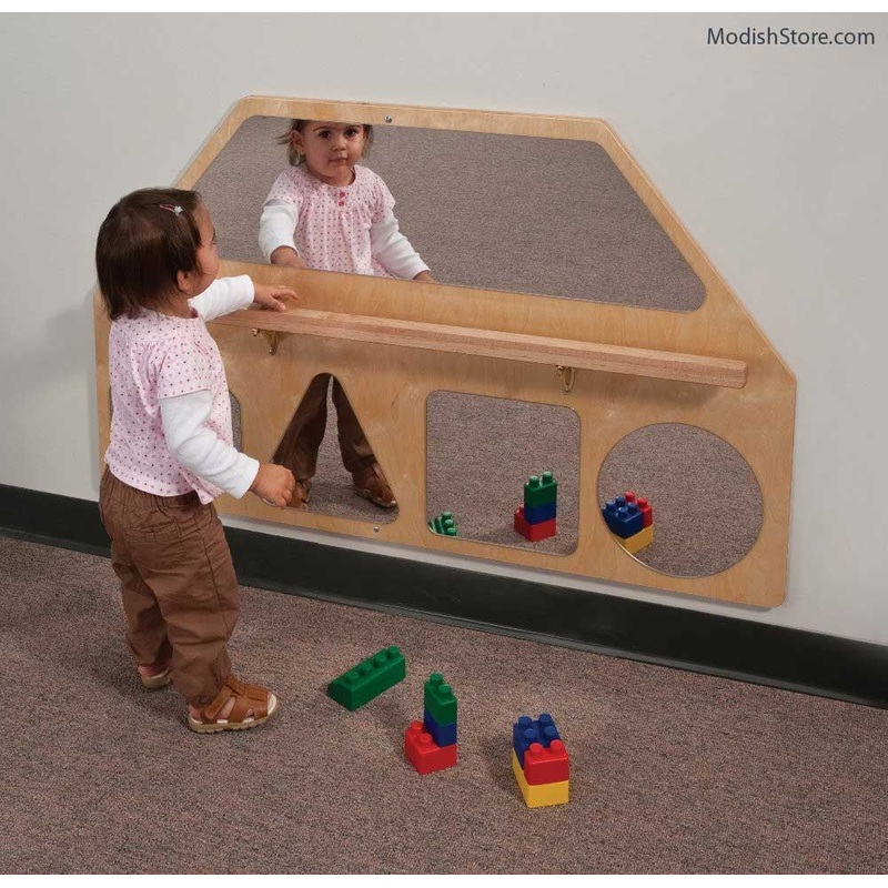 Whitney Brothers Wall Mirrors With Pull Up Bar
