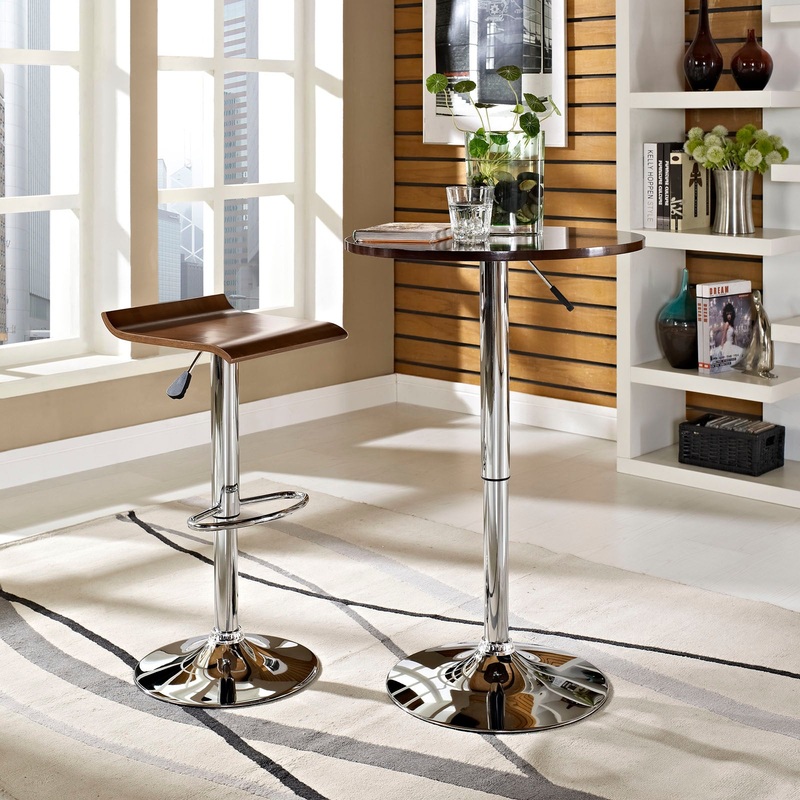 Modway Bentwood Bar Stool - Oak - EEI-578