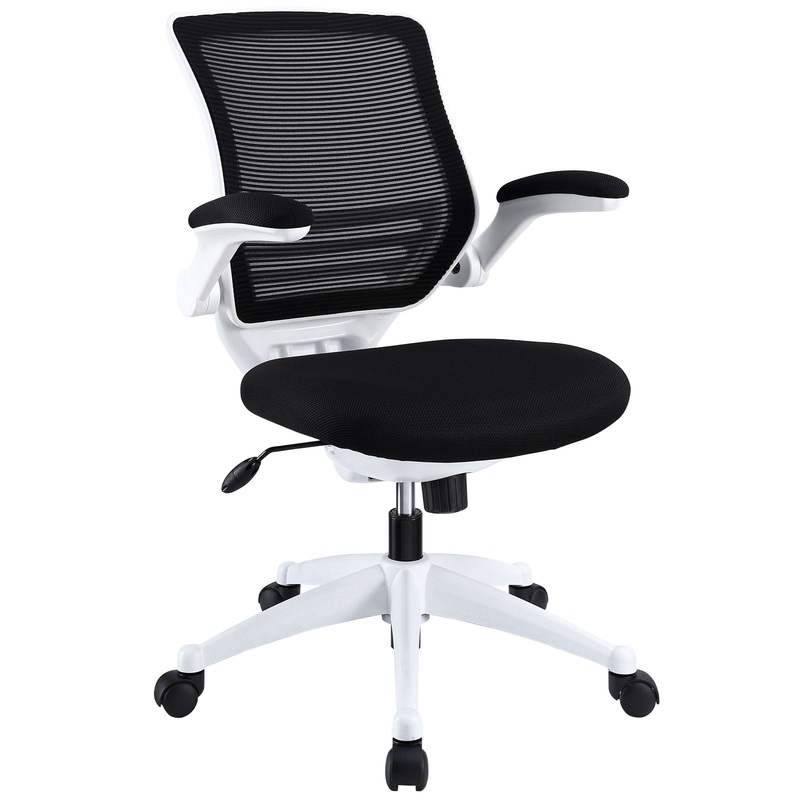 Modway Edge White Base Office Chair - EEI-596