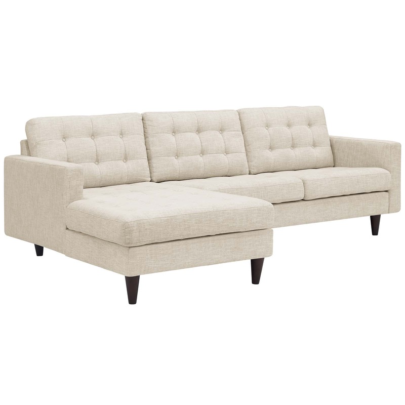 Modway Empress Left-Arm Sectional Sofa - EEI-1666