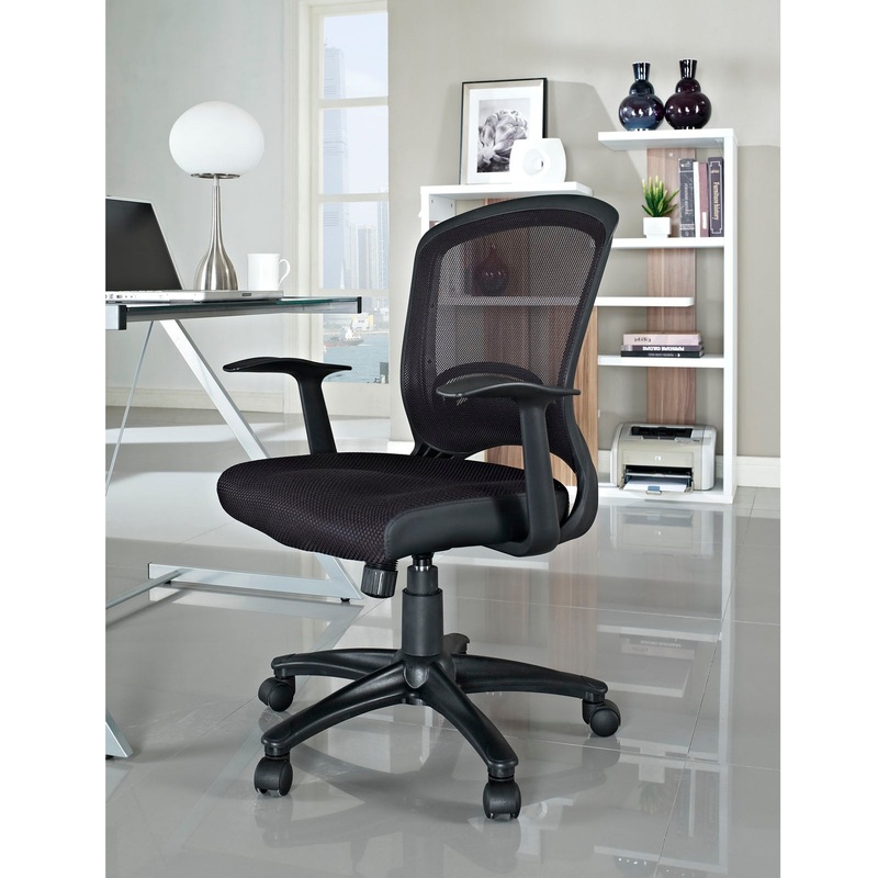 Modway Pulse Mesh Office Chair - Black - EEI-758