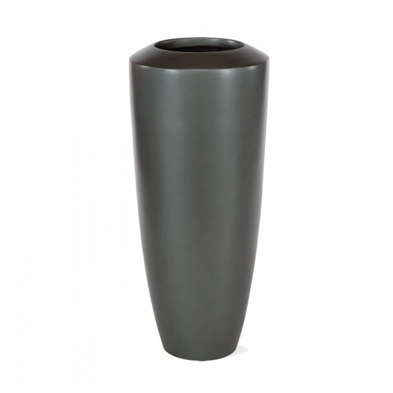 Barrel Planter - Pewter