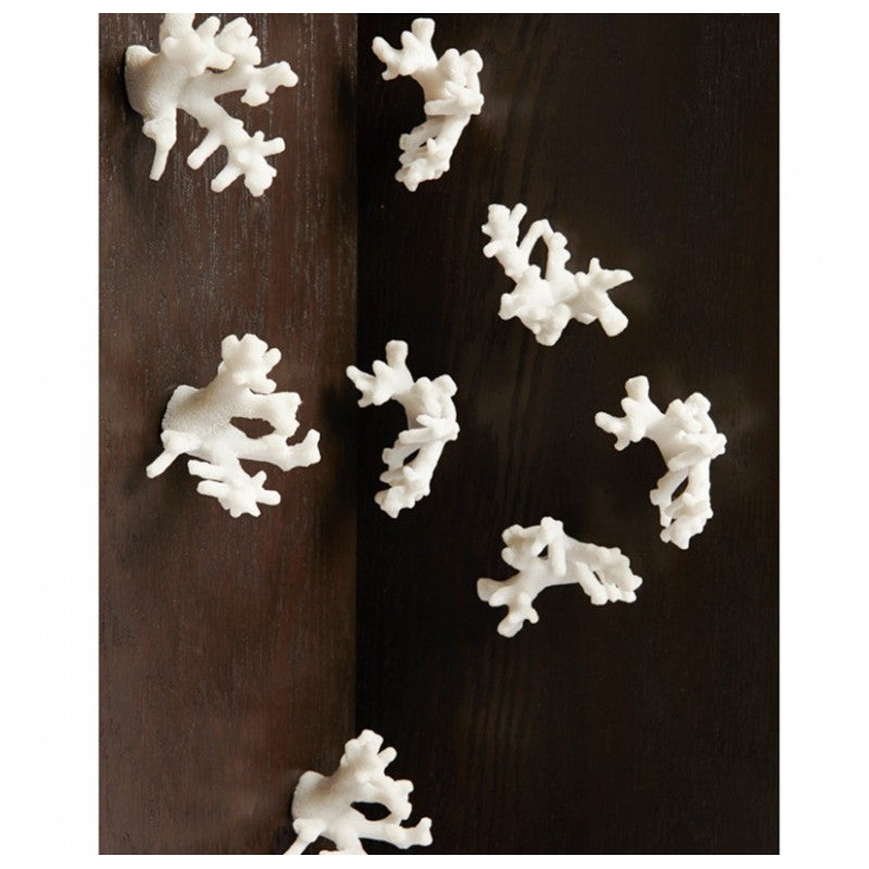Gold Leaf Design Group Coral Wall Play - Outdoor Cream Set of 20